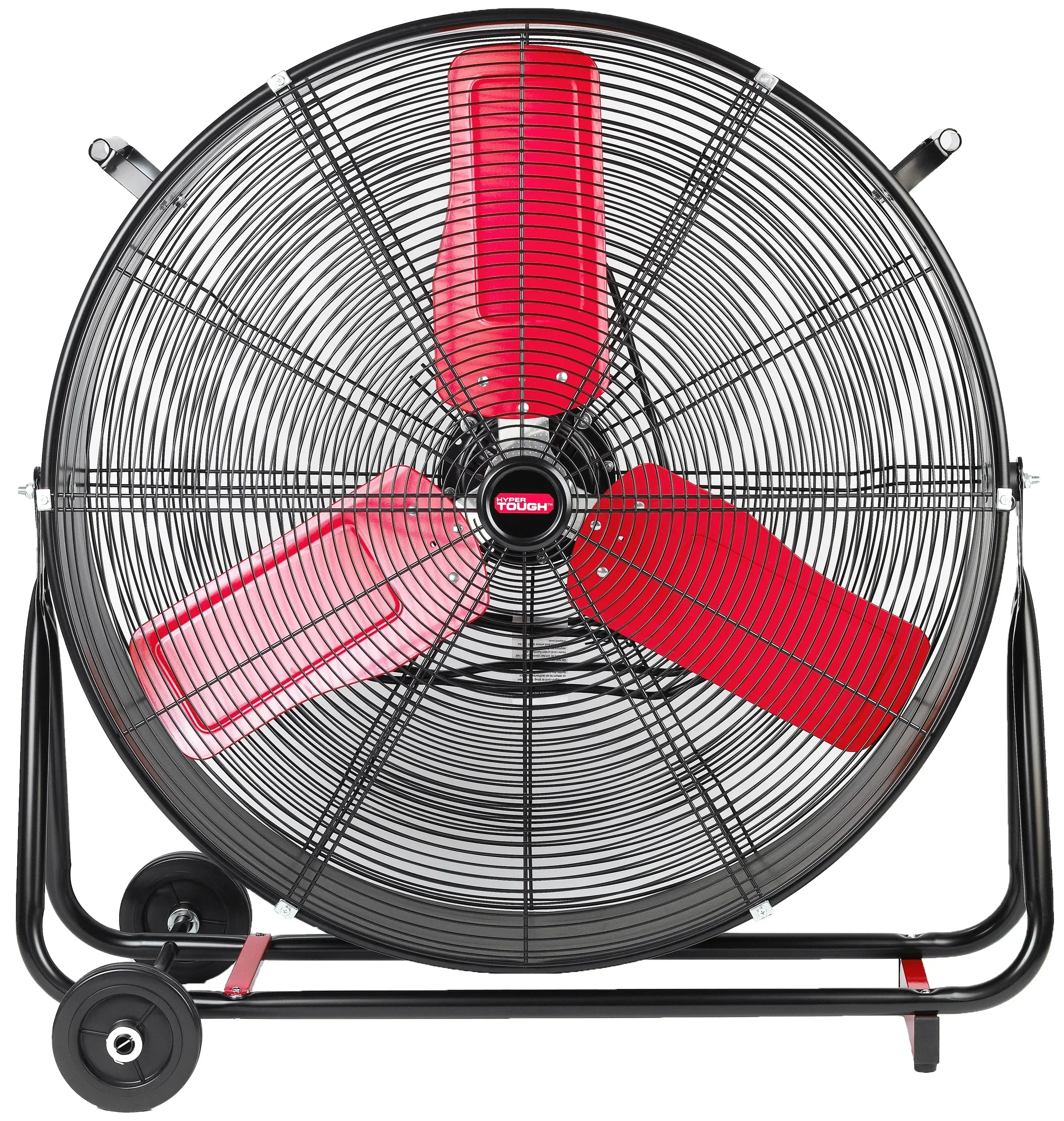 Hyper Tough New 30 inch High Velocity Tilted Drum Fan Red & Black