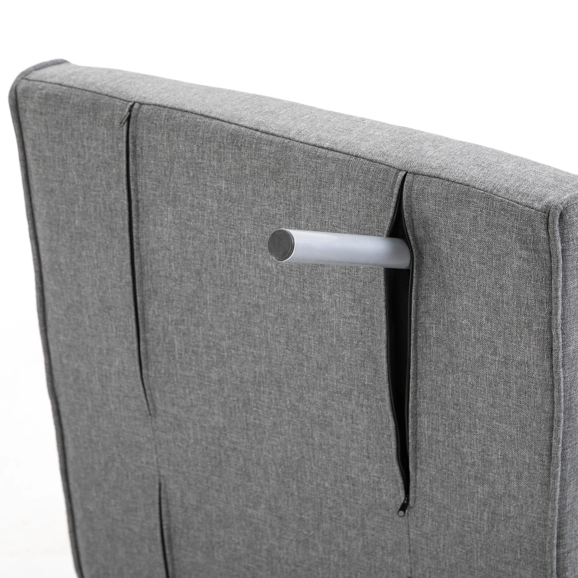 HOMCOM slaapbank met armleuningen slaapfauteuil logeerbed opklapbed chaise longue