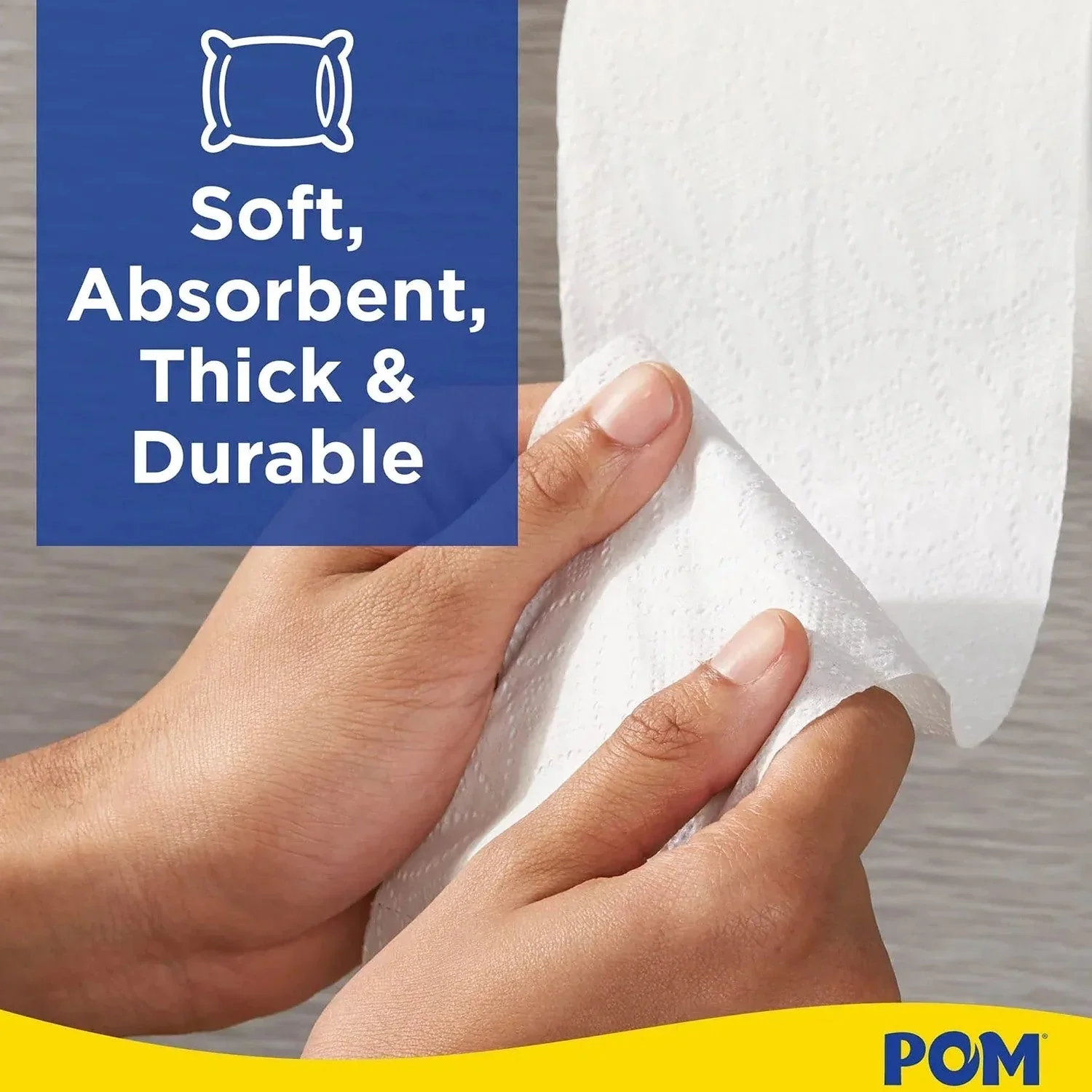 American Standart 2-Ply Bath Tissue, Septic Safe, 45 Rolls, Soft & Strong