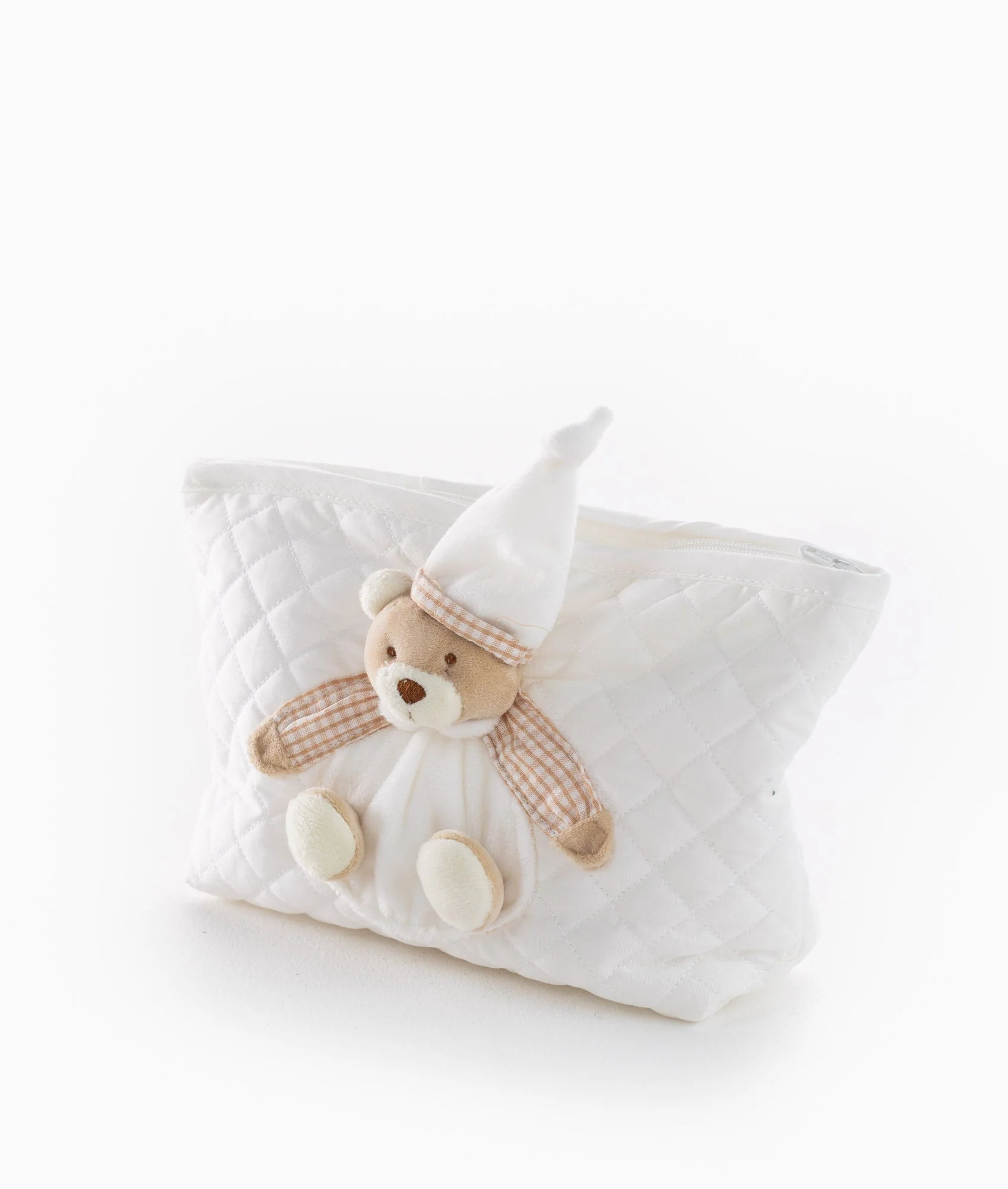 Essentials Baby Pouch | White & Beige