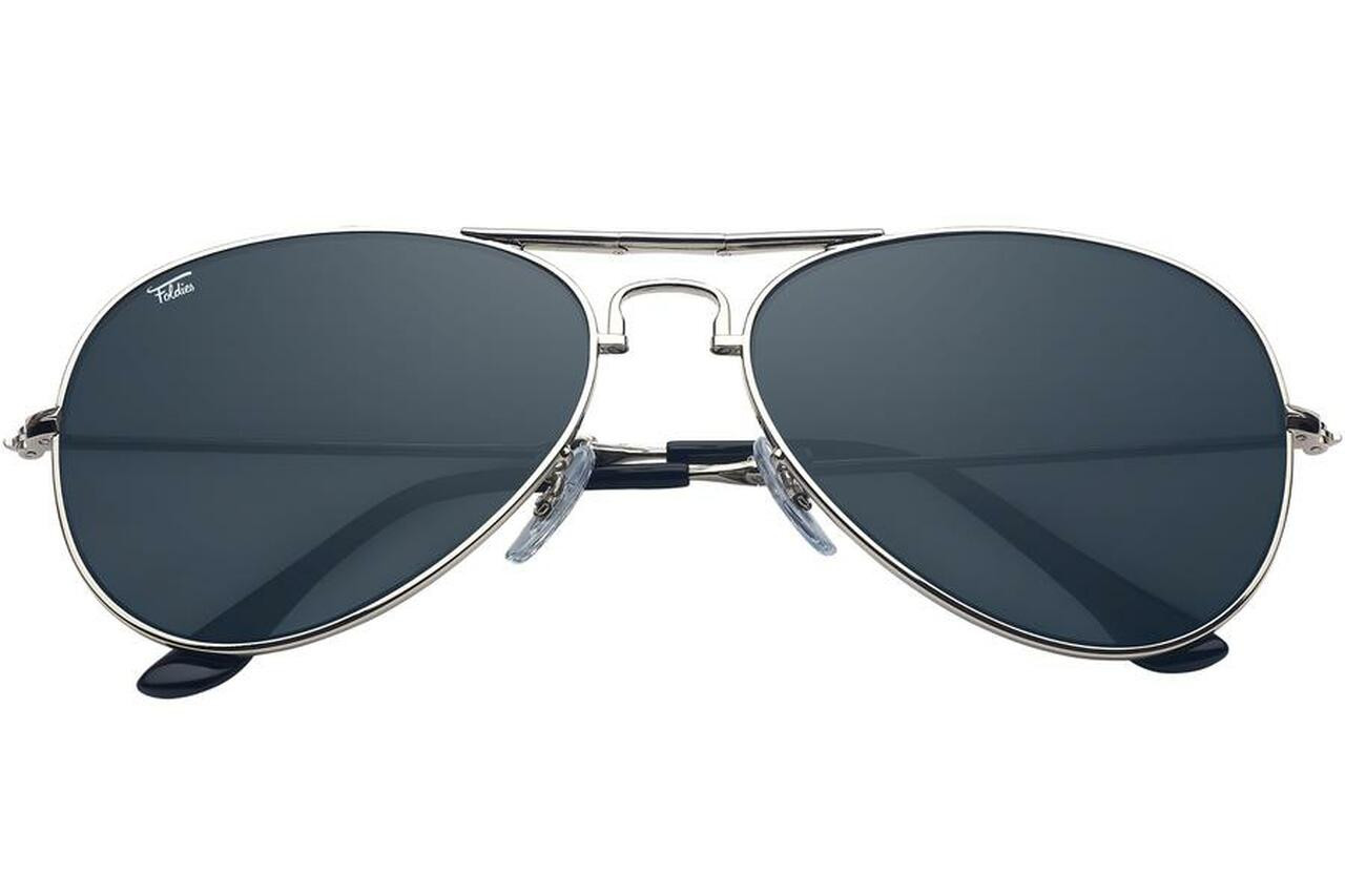 Retro Glasses Black Lens Police Glasses  1101D
