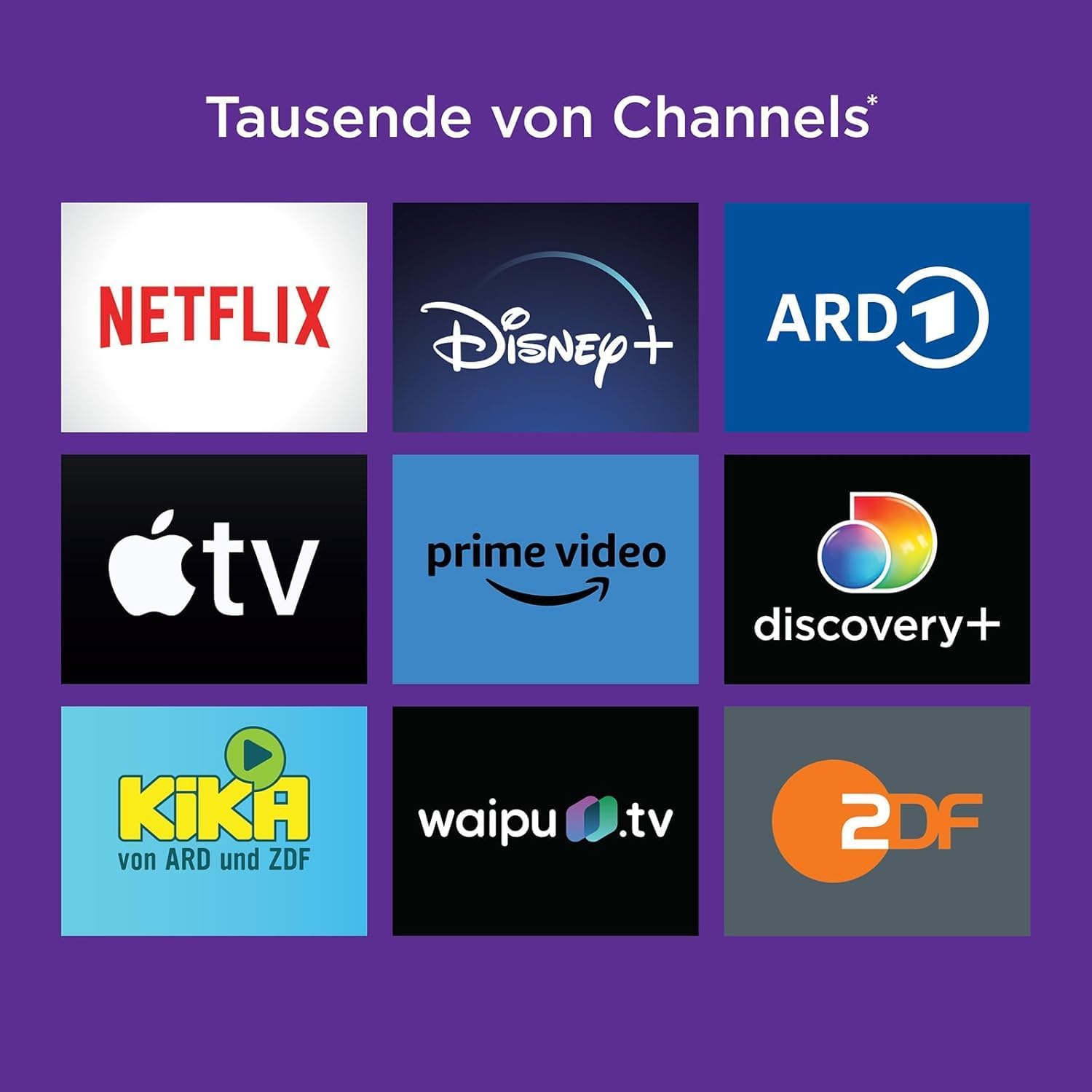 RCA Fernseher 43 Zoll (108 cm), UHD 4K Smart TV mit WLAN, Triple Tuner (DVB-C/S/S2/T/T2), HDR10 HLG, RK43UN1, 2024 (Nur für Deutschland)