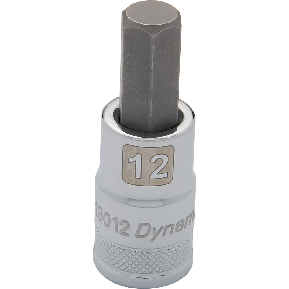 Dynamic D013006  ~  1/2 Inch Drive Bit Socket Hex 6 mm