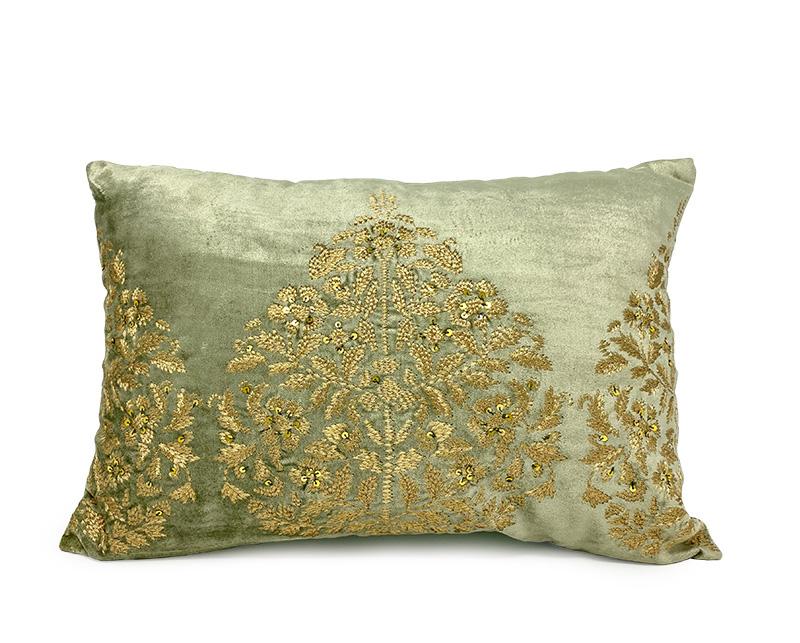 Tisya Green Luxury Pillow