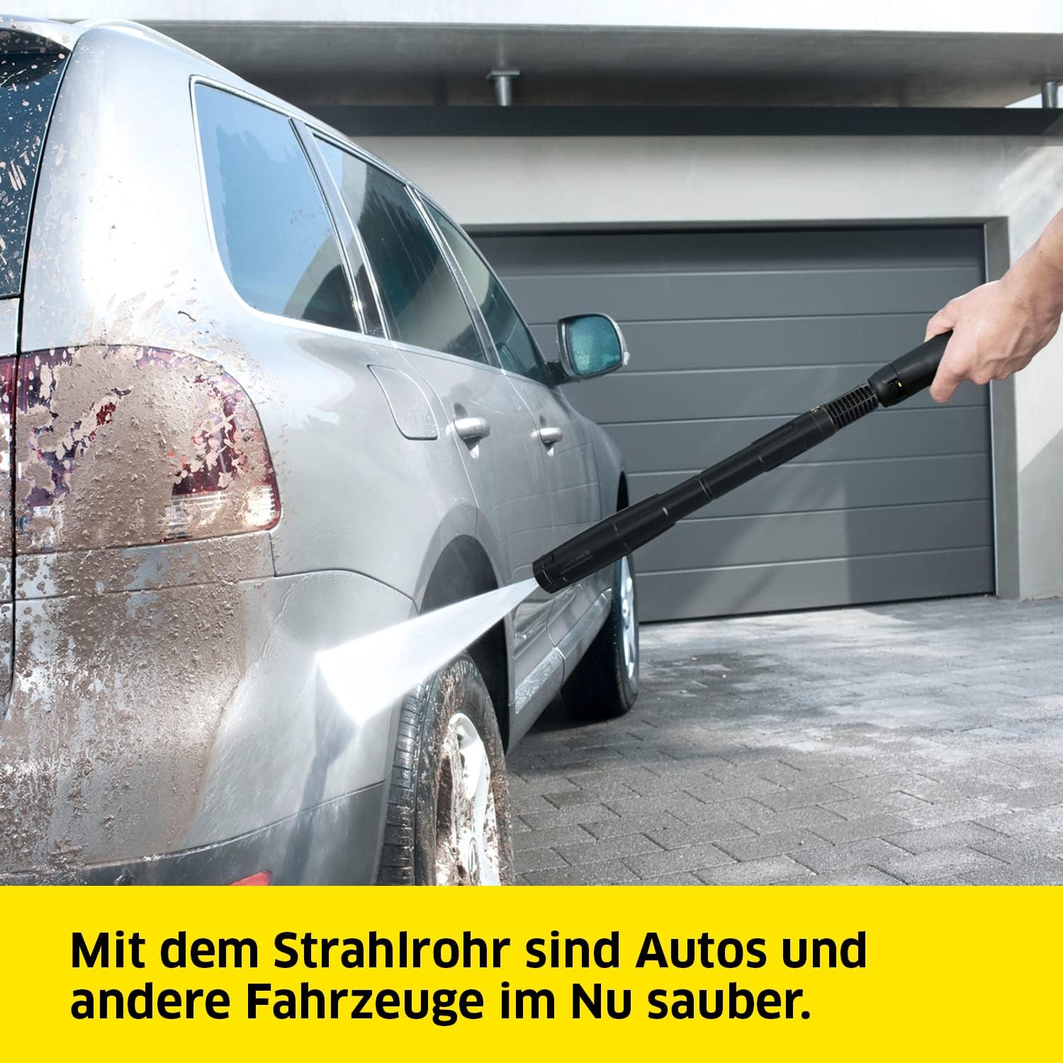 Krcher hogedrukreiniger K 7 Premium Power Home, druk: 180 bar, debiet: 600 l/h, oppervlaktecapaciteit: 60 m/h, vermogen: 3.000 W, slanghaspel, met pistool, vuilvreter, spuitlans