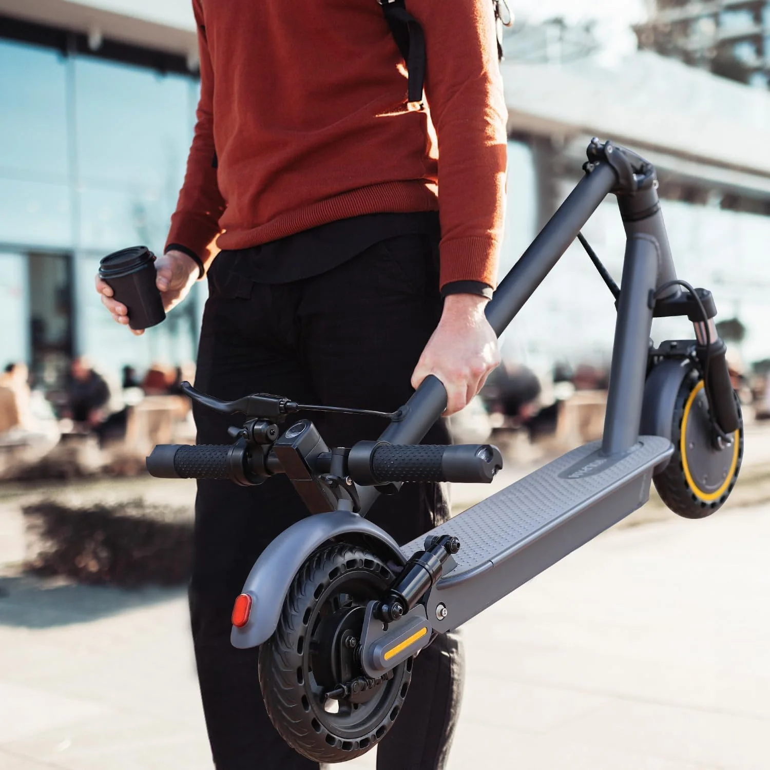 Electric Scooter, 350W/500W Powerful Motor, 8.5