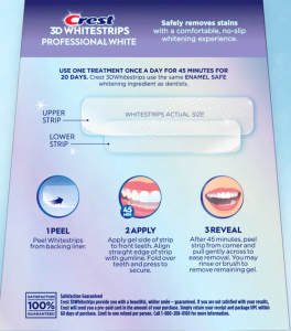 Crest 3D White Whitestrips Professional