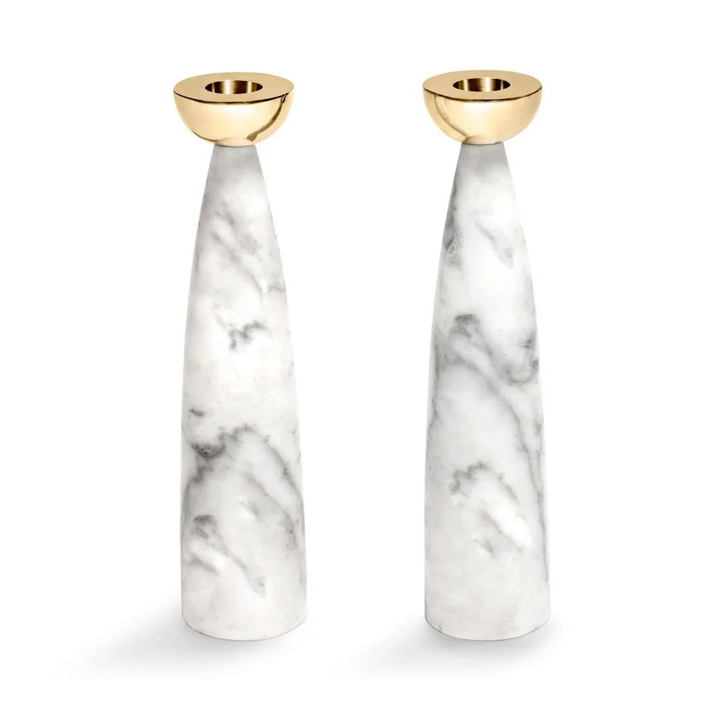 Coluna Candle Holders, Gold