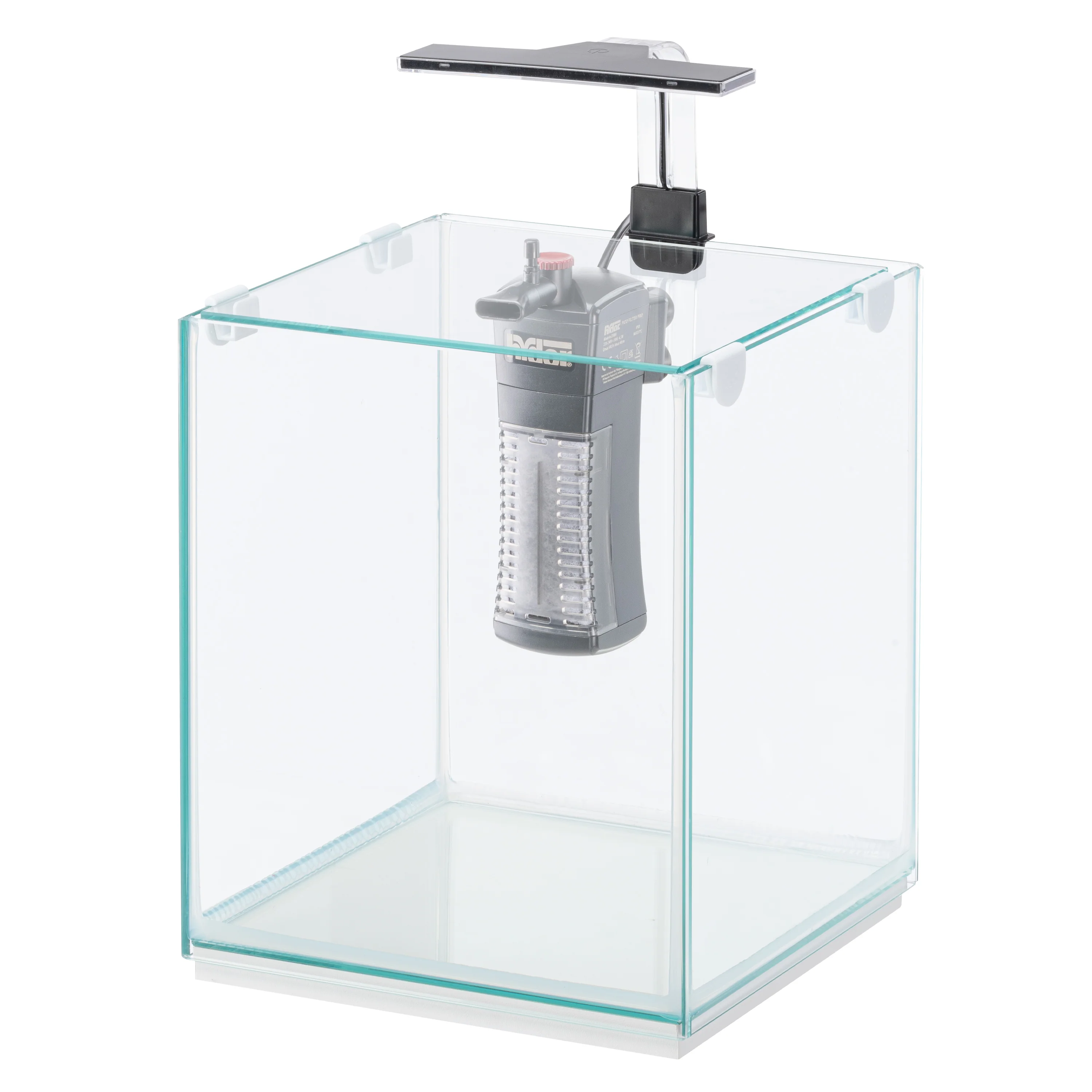 TONGA 25 Acquario da 18 Litri – Compatto ed Elegante con Illuminazione LED e Filtro Integrato