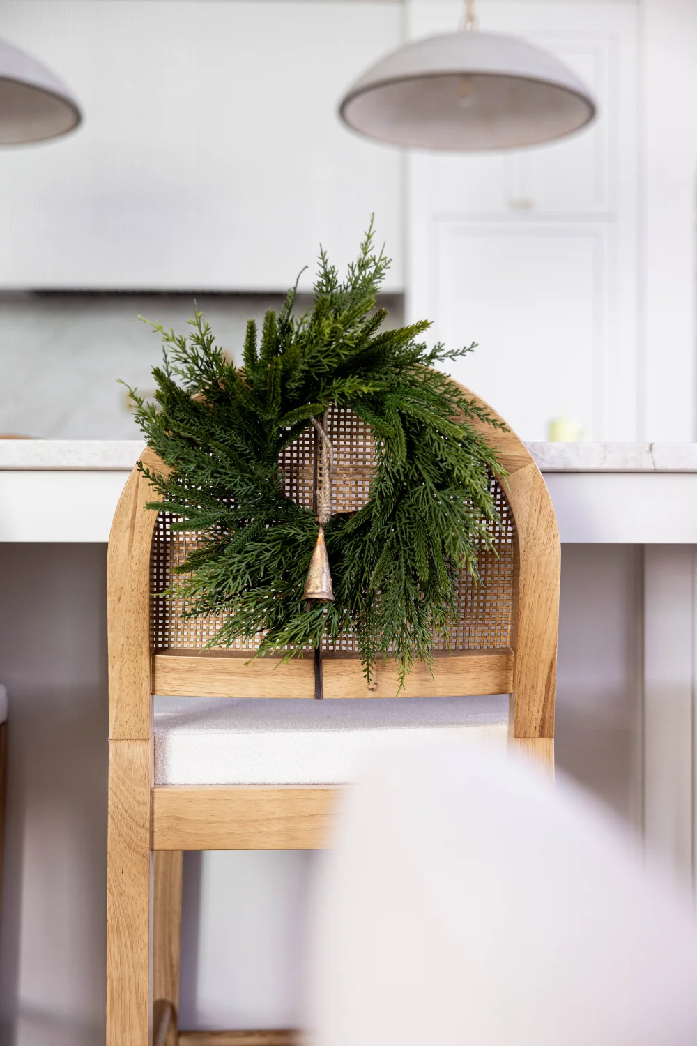 Norfolk & Cypress Pine Mixed Wreath Mini