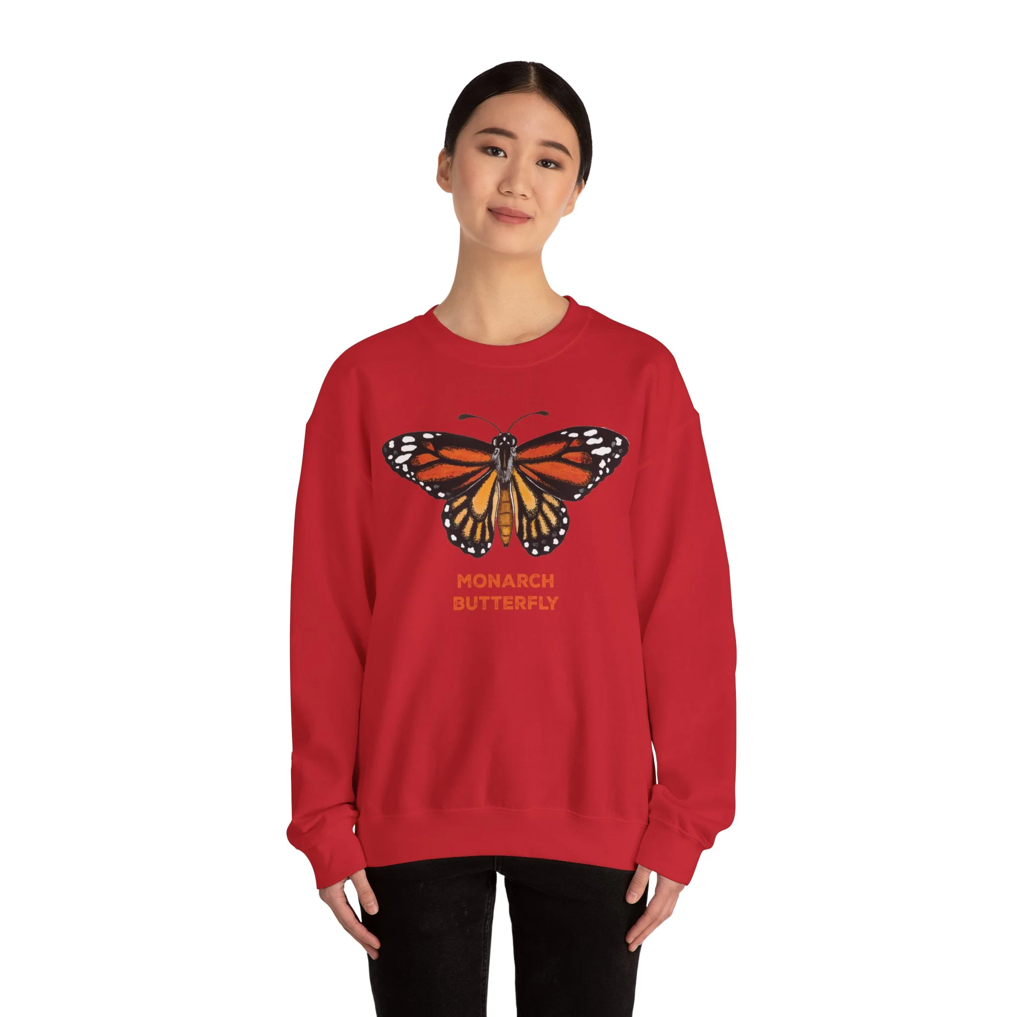 Monarch Butterfly Graphic Sweatshirt