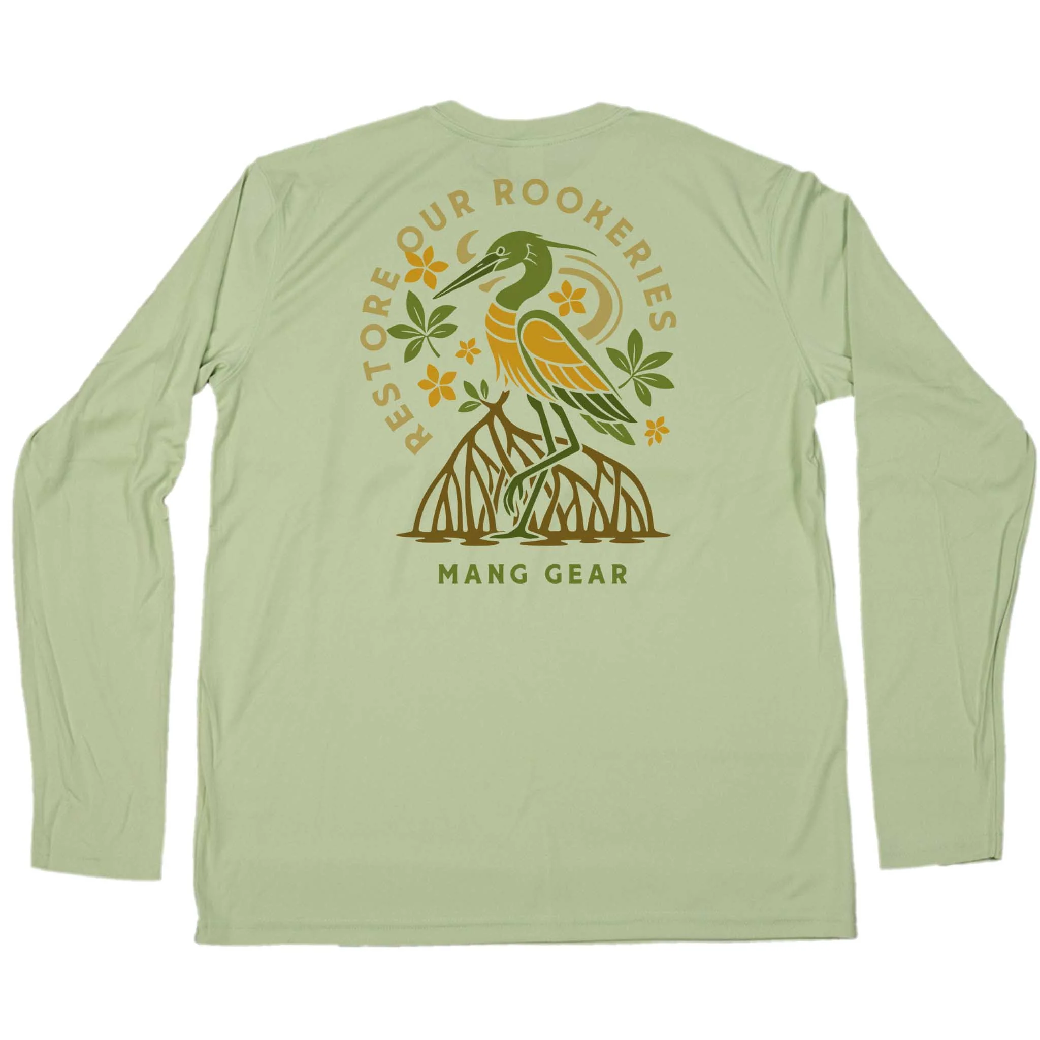 Restore Our Rookeries Heron - LS