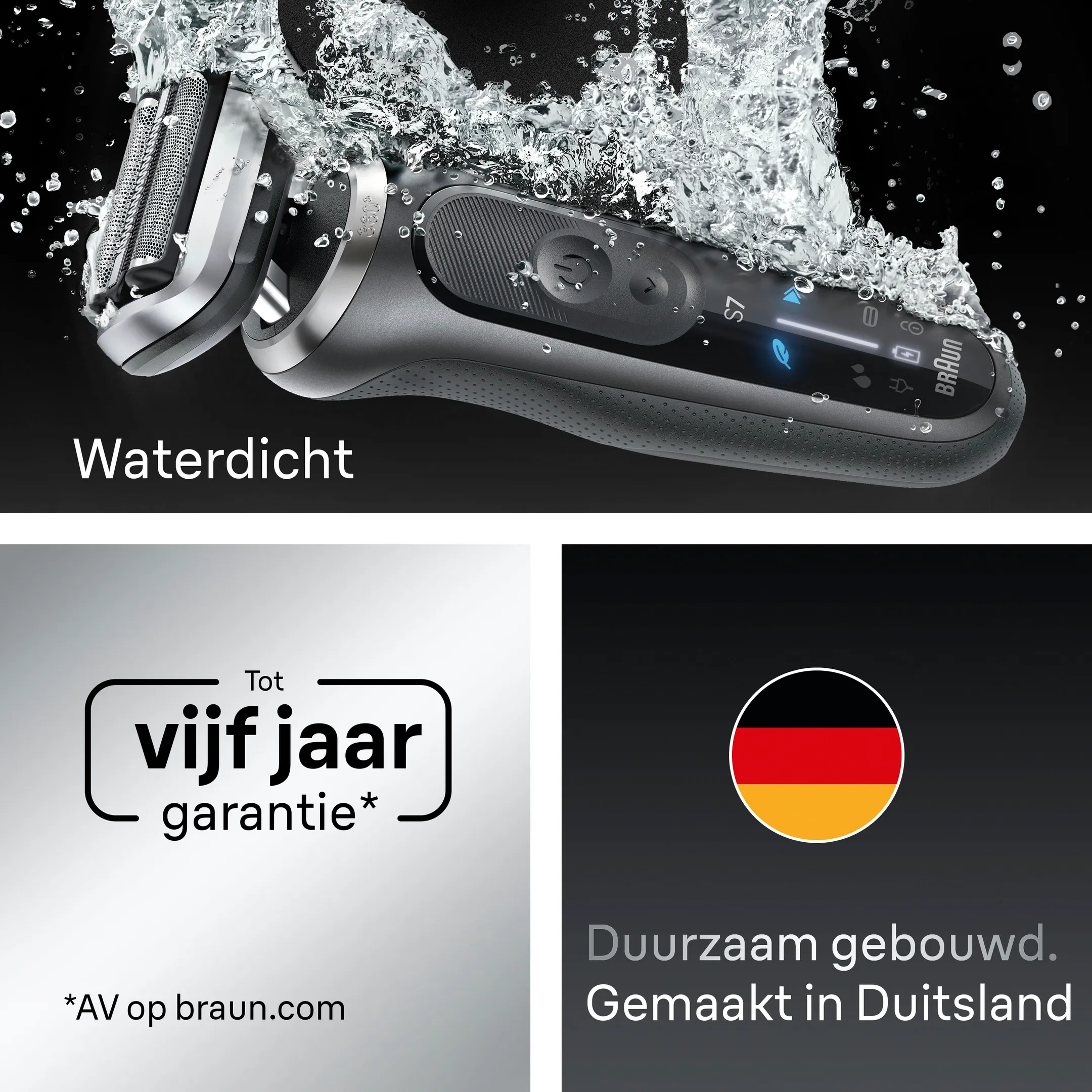 Braun Elektrisch scheerapparaat Series 7 72-C7200cc