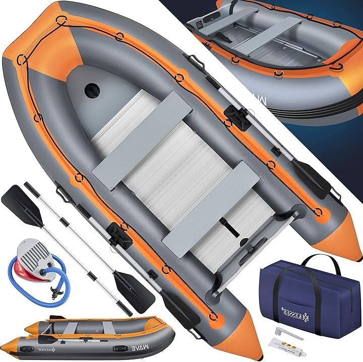 KESSER Wave inflatable PVC inflatable boat 3.20 m For 4 people