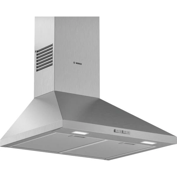 Bosch DWP64BC50B Serie 2 Wandafzuigkap voor Muurmontage, 60 cm, Roestvrij Staal