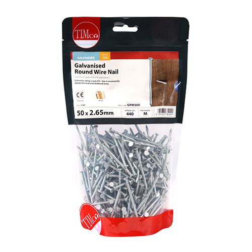Timco Galvanized Round Wire Nail