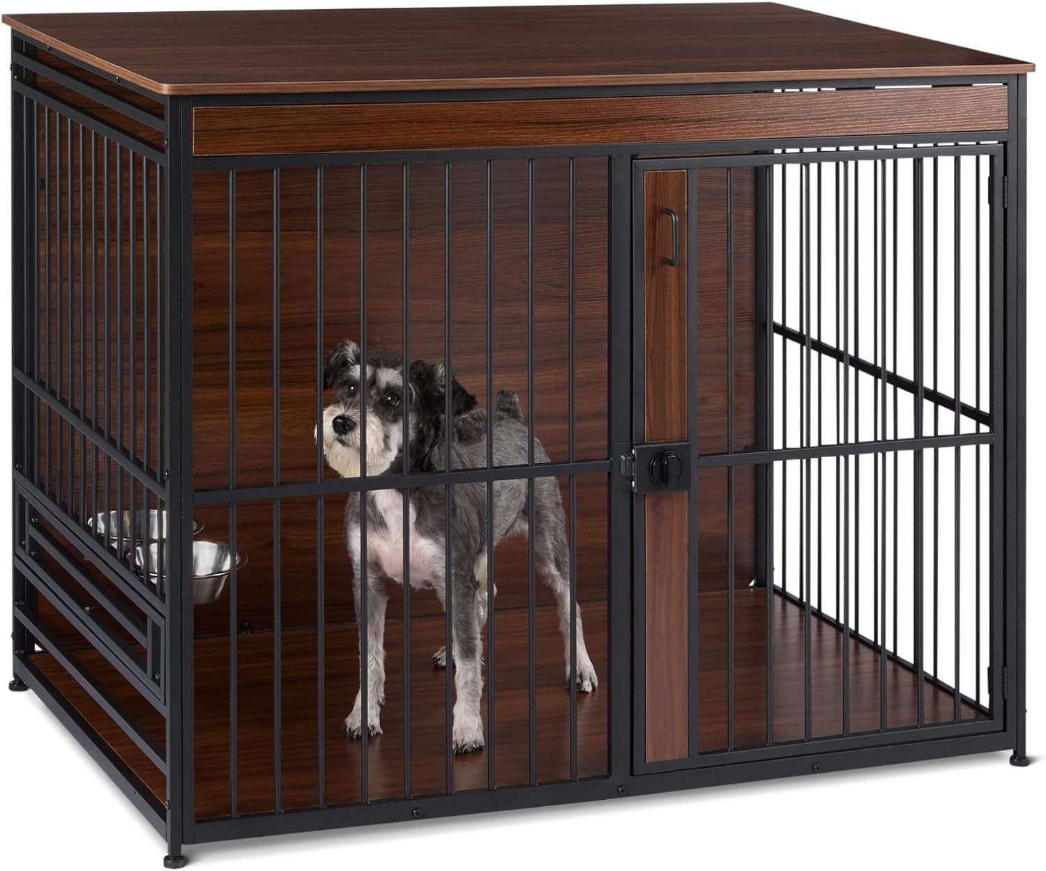 Amazon Basics Furniture Style Dog Crate, 48 Inches