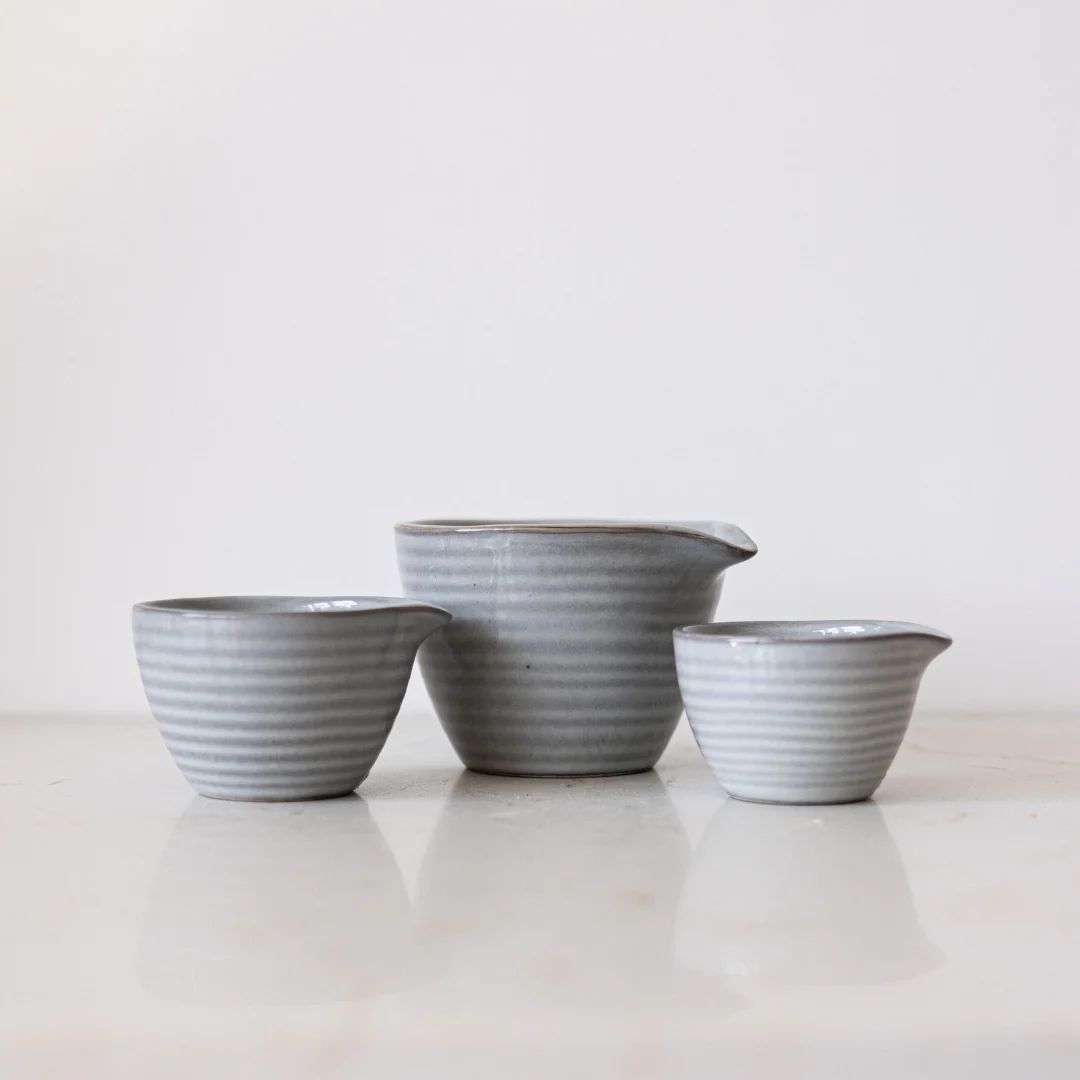 Stoneware Measuring Bowls