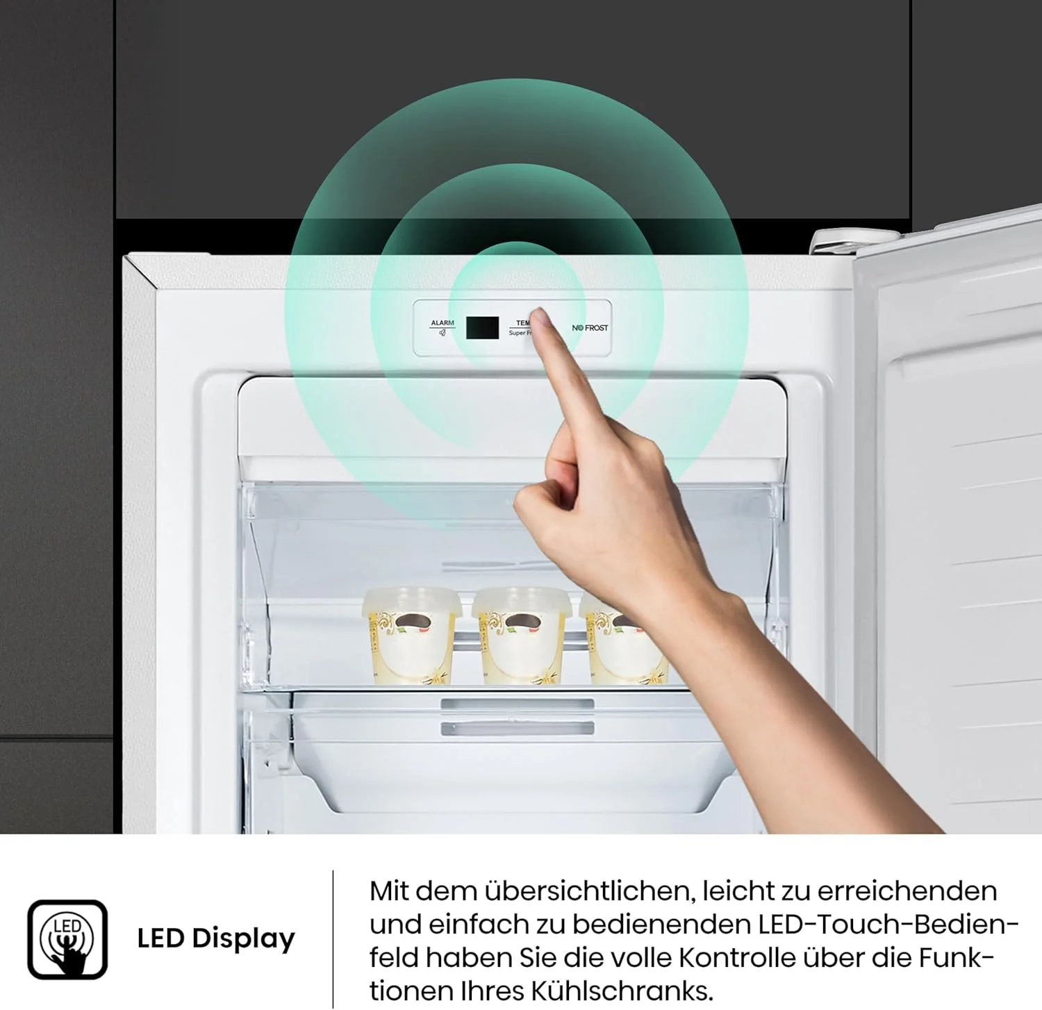 Hisense FV191N4AW2 Congelatore verticale/ Total No Frost/ Super Freeze/ Allarme porta/ Multiflow 360°/ BigBox/ 143,4 cm/ Congelatore 147 l/ 41 dB/ 205 kWh/Bianco