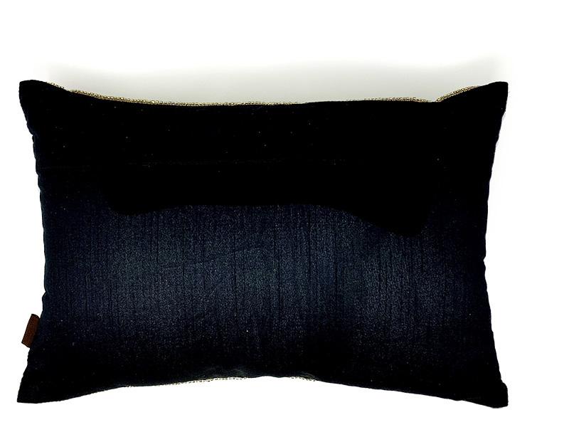 Felix Black Decorative Pillow