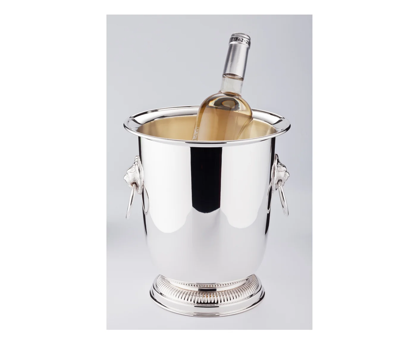Ice Bucket with Lion Handles
