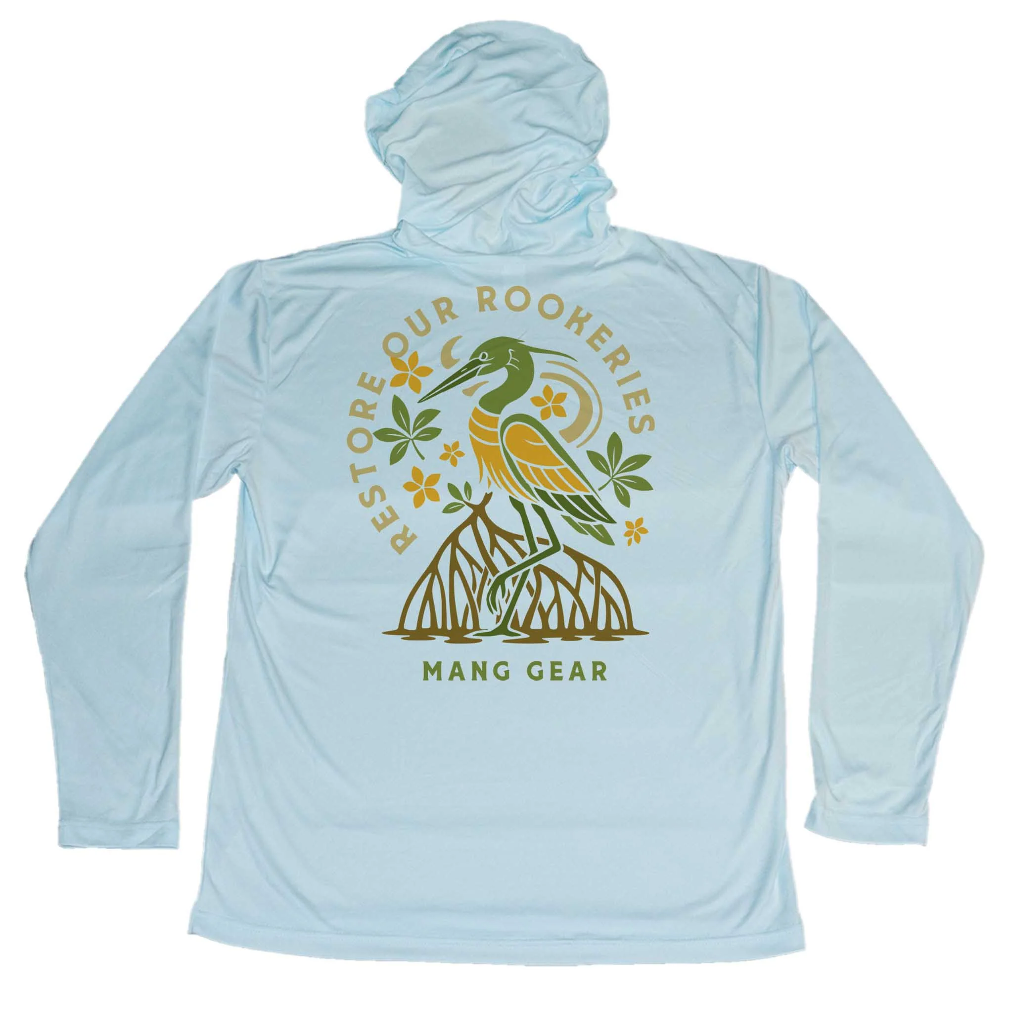 Restore Our Rookeries Heron Hoodie