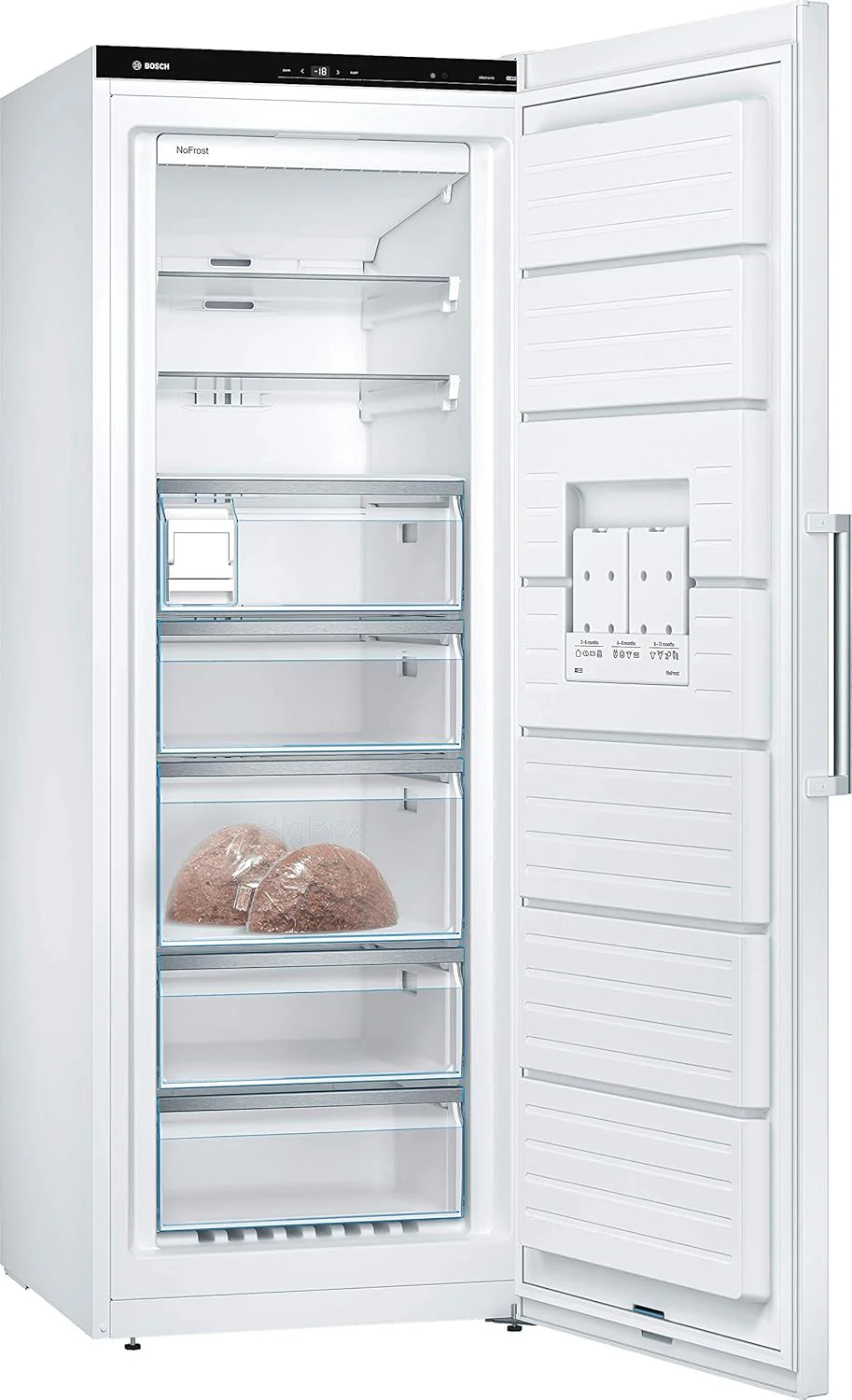 Bosch GIV11ADC0 Serie 6 Congelatore da incasso, 95 kWh, anno, 70 l, LowFrost, FreshSense, 72 x 56