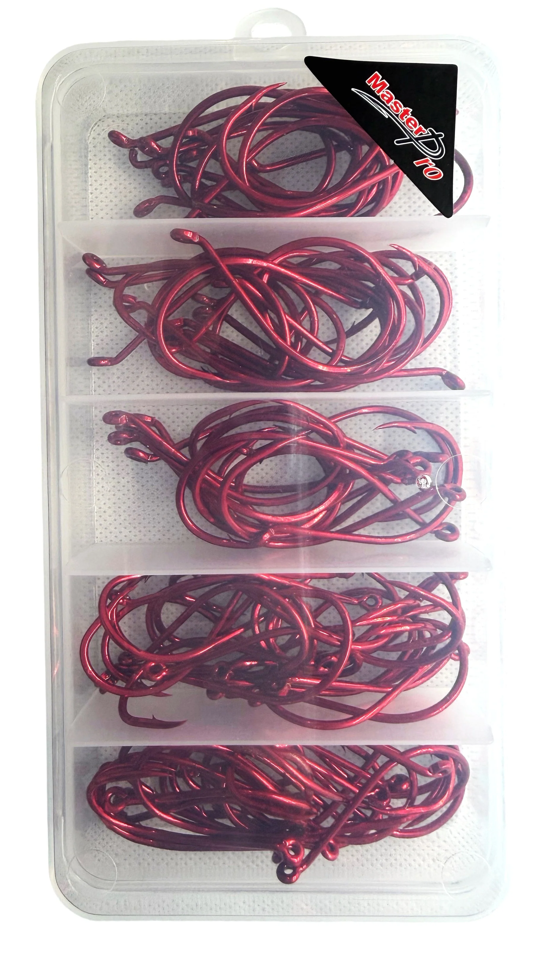 🎣 CLEARANCE �?100pcs Red Octopus Beak Hooks Kit | 7/0 & 8/0 + FREE Tackle Box | $19.90