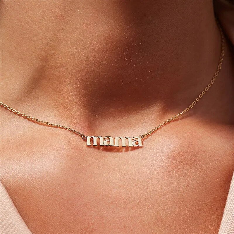 Mama Necklace | Geef je moeder een tijdloze schat die ze voor altijd zal koesteren!