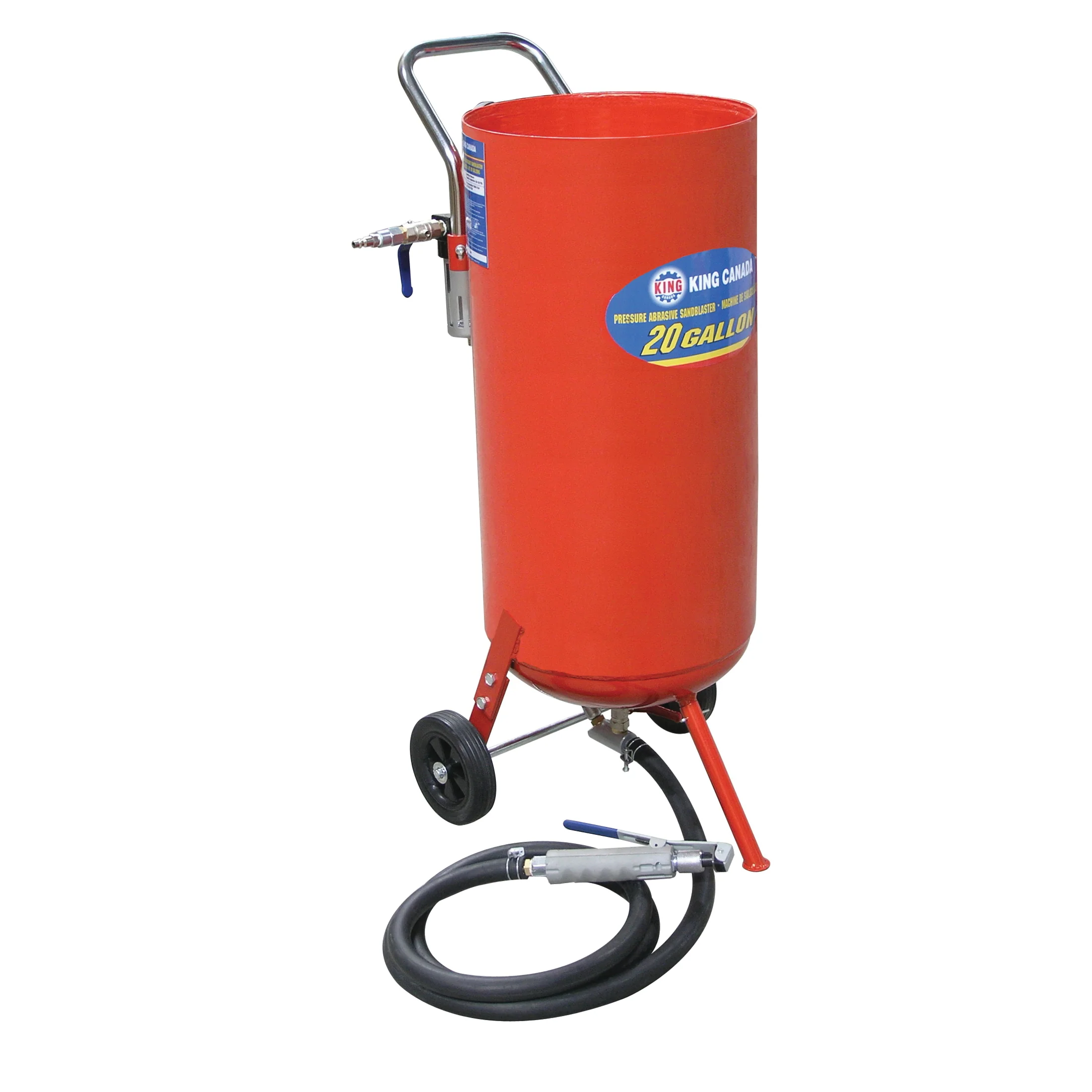 King Canada KSB-20  ~  Pneumatic Sandblaster Pressure Abrasive 20 Gallon