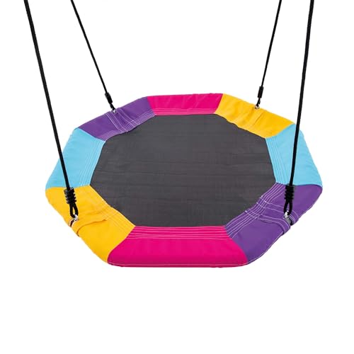 Intex 44126 Altalena da Giardino per Bambini con Seggiolino e Dondolo Nido, Acciaio, Grigio, 254x235x200 cm : Casa e cucina