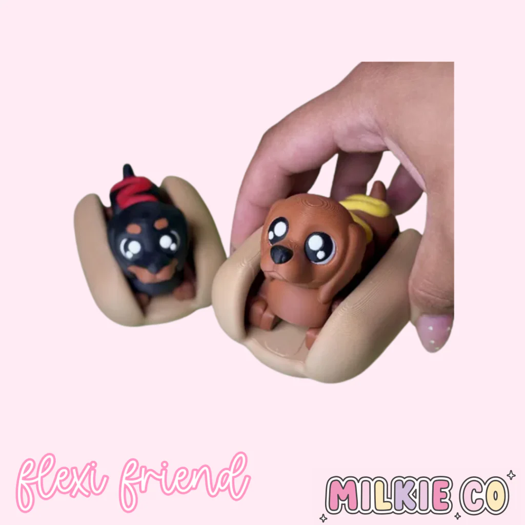 Weenie Dog Flexi Friends