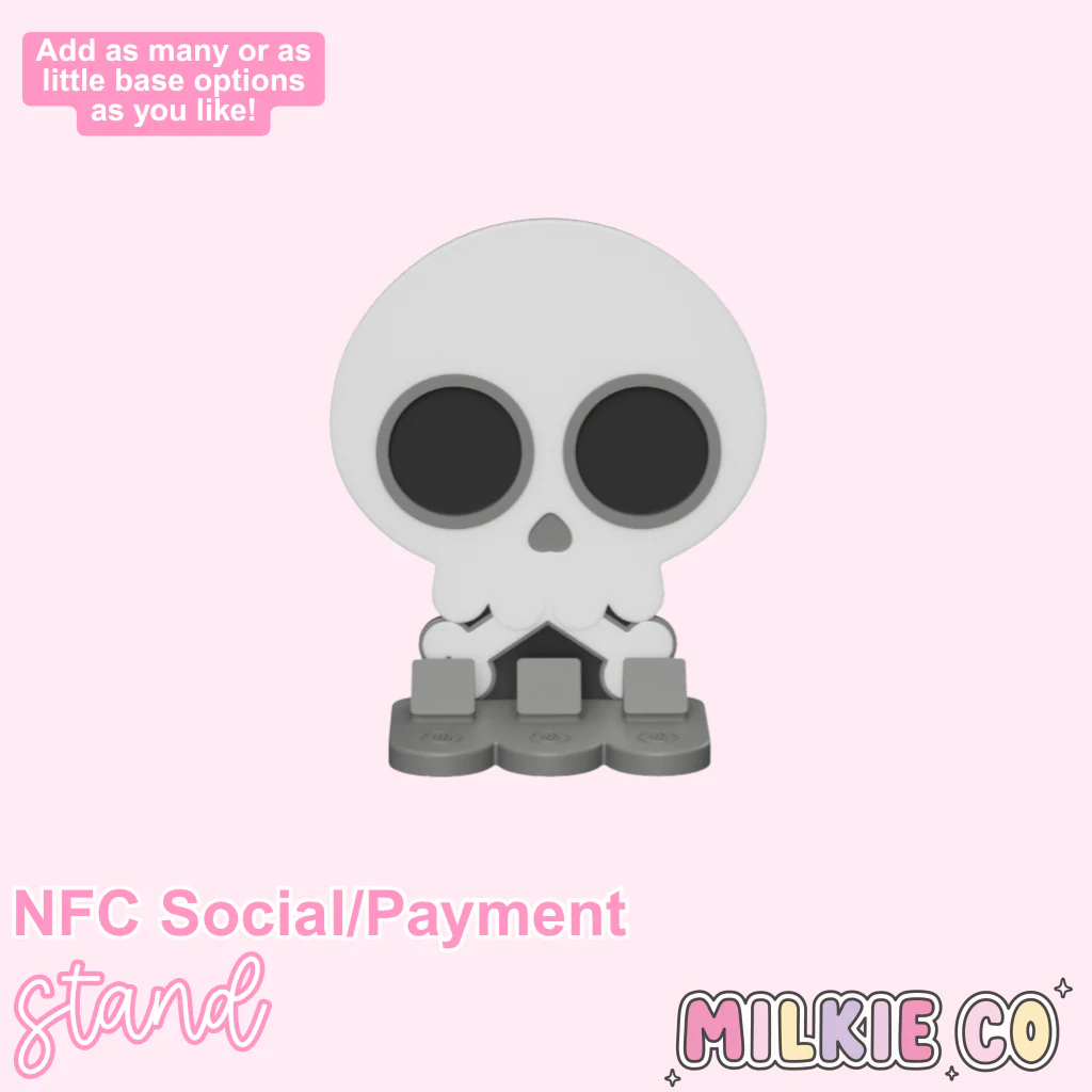 NFC Stand: Skull