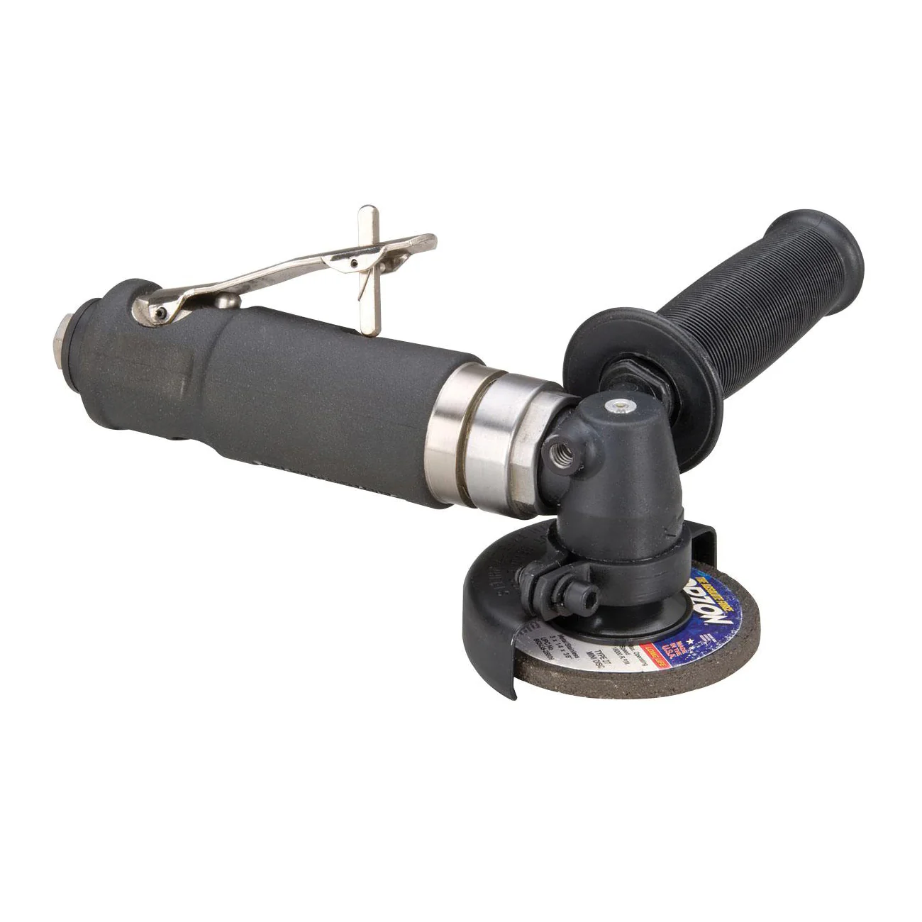 Dynabrade 54783  ~  3 Inch Diameter Right Angle Type 27 Depressed Center Wheel Grinder .7 Hp 18000 Rpm Steel