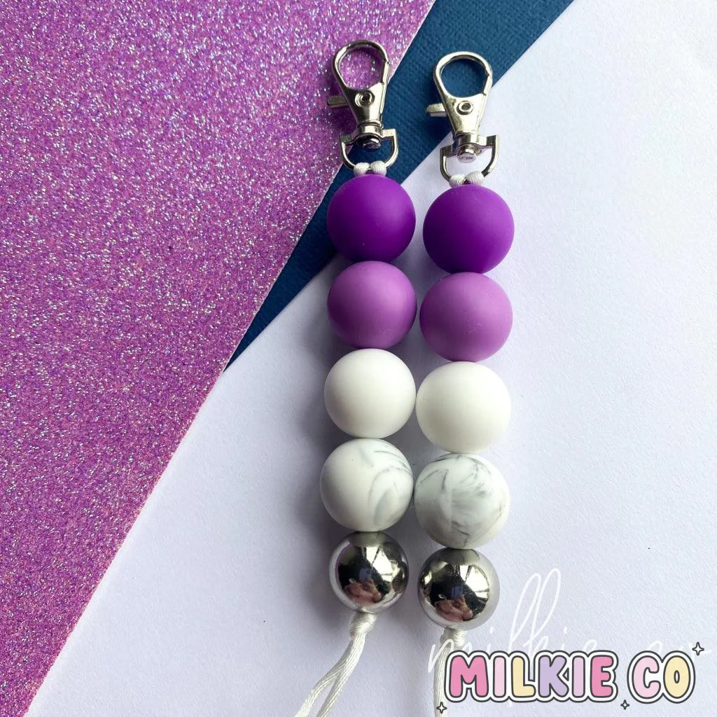 Amelia Beaded Keychain