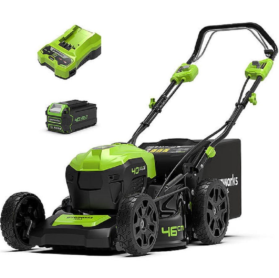 GreenWorks GD40LM46SPK4 - Kosiarka akumulatorowa z napędem 40 V