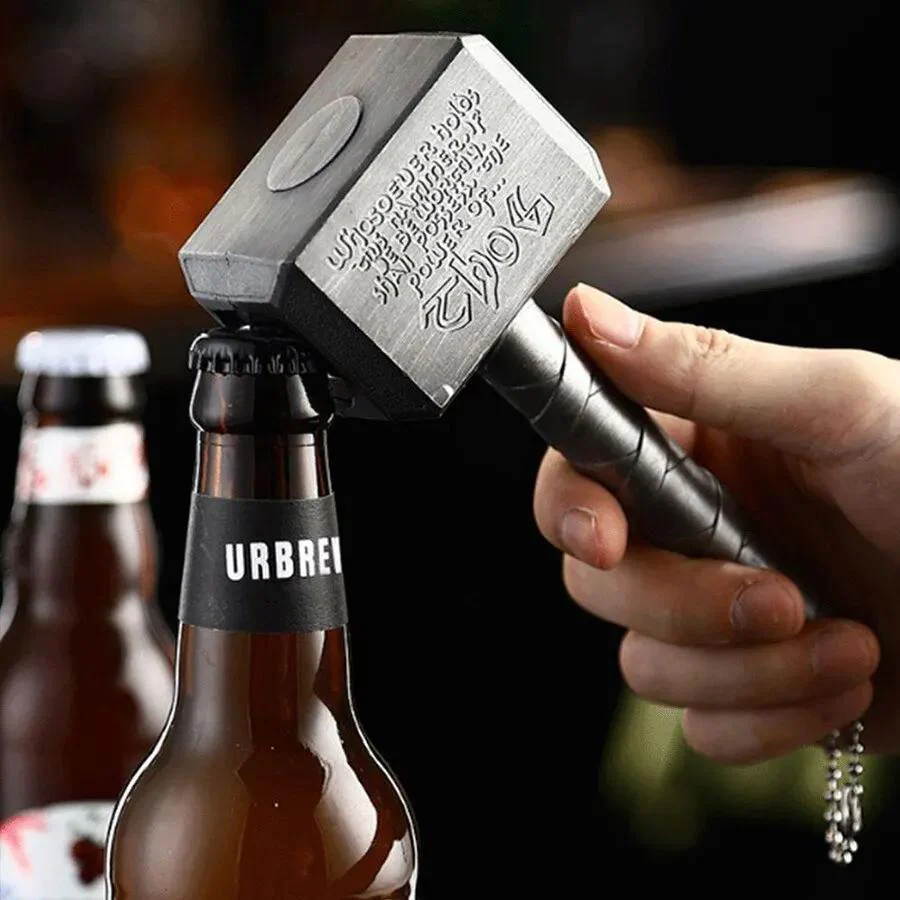 Vaderdagcadeau | Flesopener in de vorm van een hamer | Het perfecte cadeau voor handige vaders