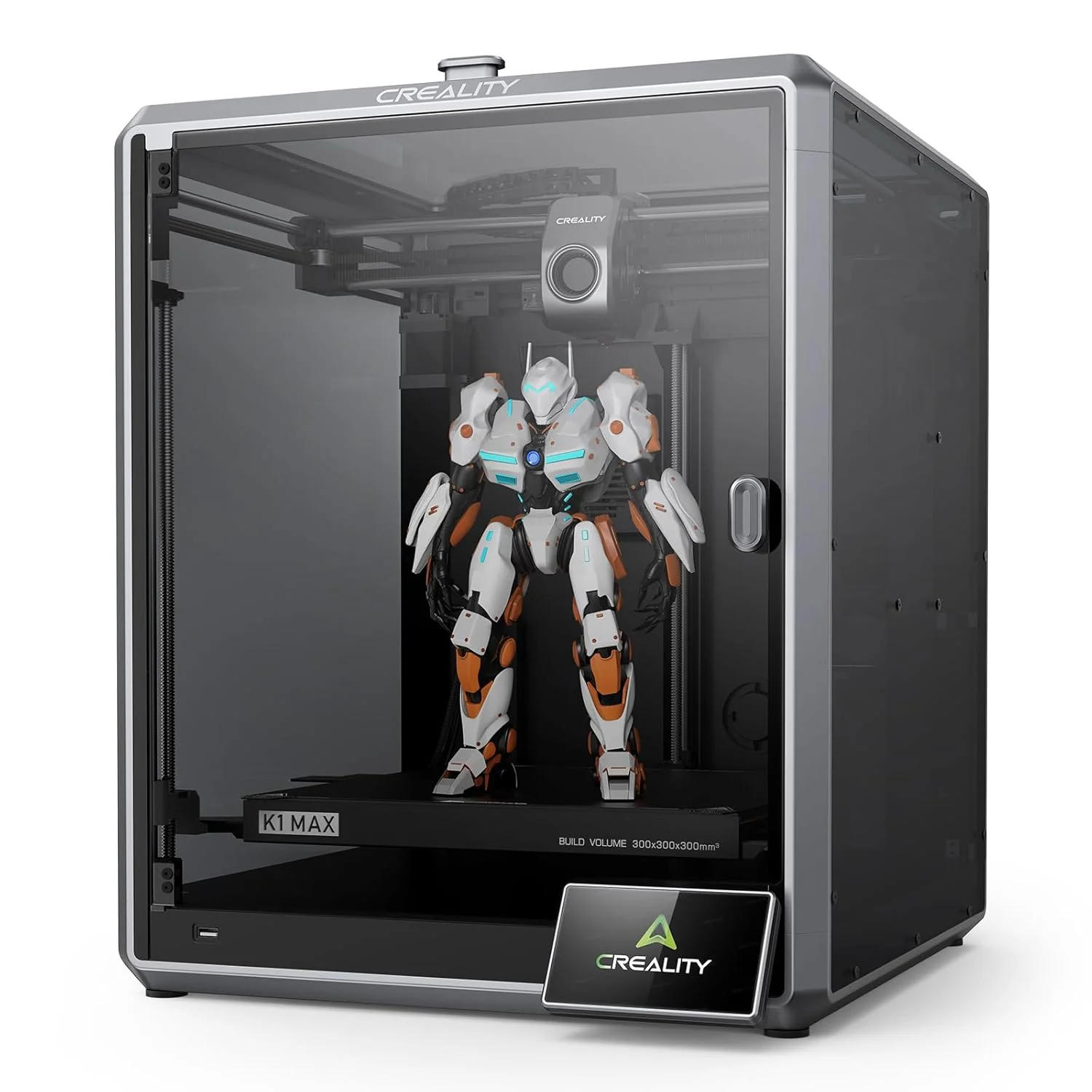 Creality K2 Plus Combo 3D-Drucker, 16-Farben Multimaterial-Druck, 350³mm XXL-Bauraum, Servo-Direktantrieb, Dual-KI-Kameras, Ultra-Leise