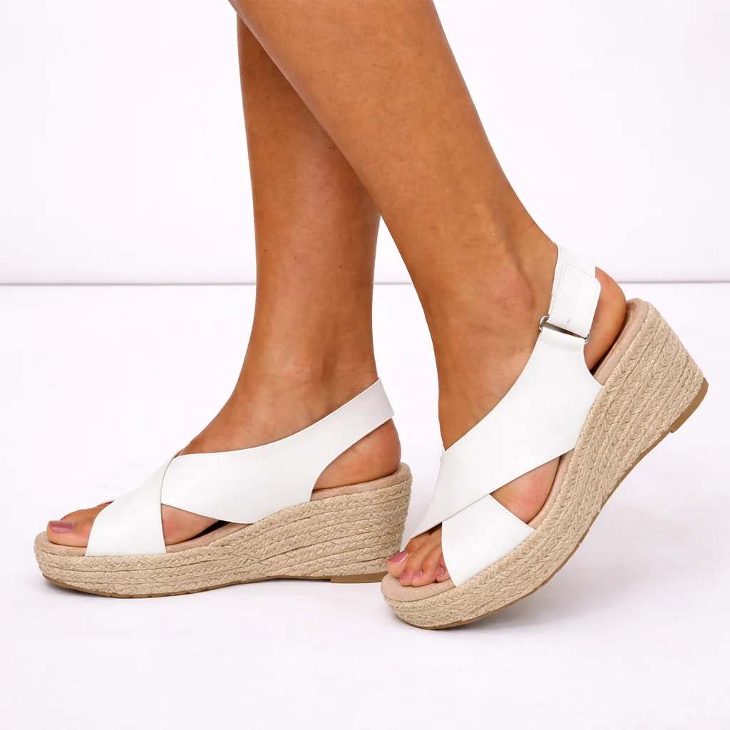 Women��s Espadrille Sandals Lightweight Wedge Design
