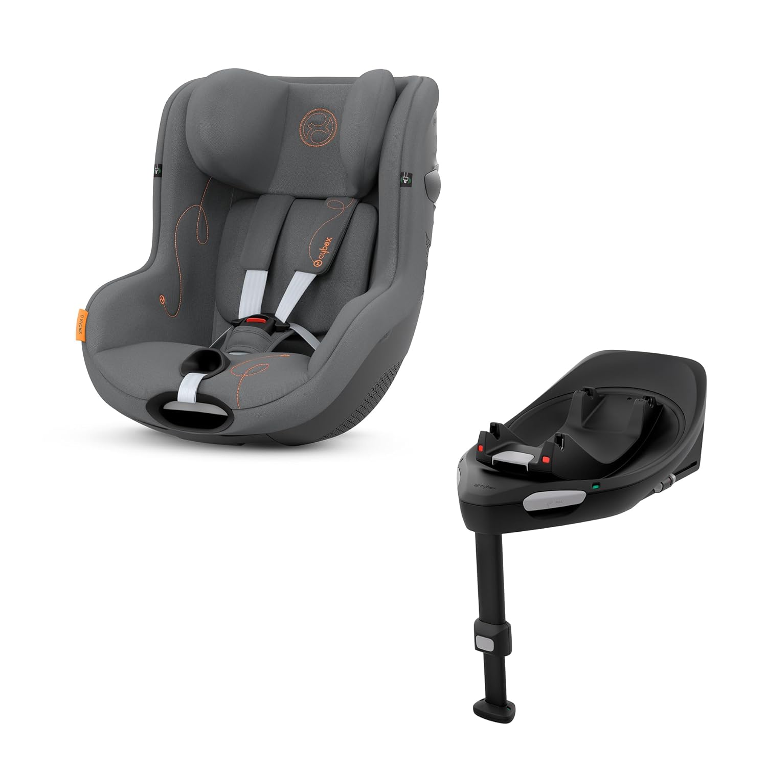 CYBEX Gold ISOFIX Basis, Base G, Für Babyschale Cloud G i-Size und Auto-Kindersitz Sirona G i-Size, Schwarz