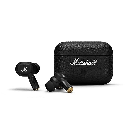 Marshall Motif II ANC, Cuffie Bluetooth con Cancellazione Attiva del Rumore, Auricolari Bluetooth, 30 Ore di Riproduzione, Nero : Elettronica