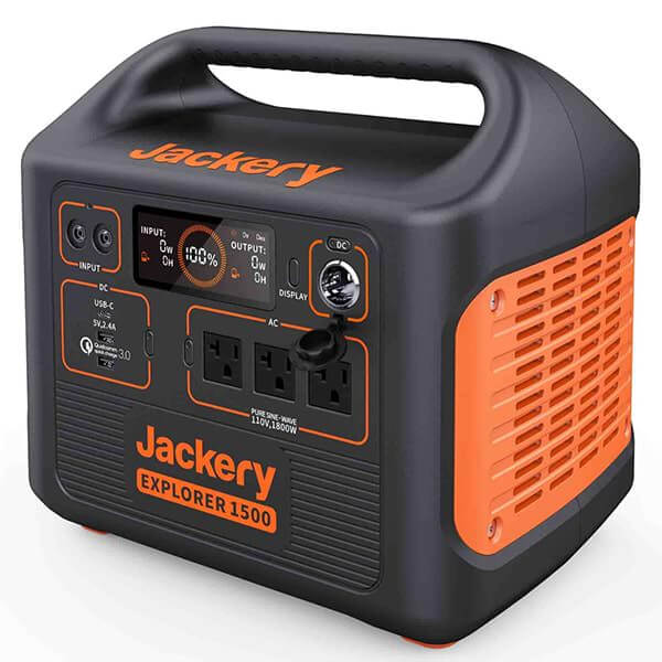 Jackery Explorer 1500 hordozható erőmű