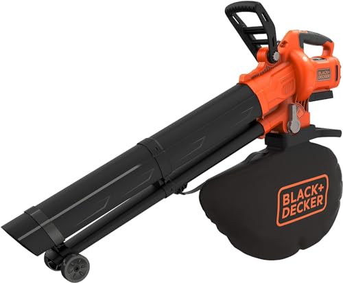 Soffiatore, Aspiratore, Trituratore a Batteria, 36V, Motore Brushless Unità & Kit Batteria al Litio e Caricabatterie Compatibile con prodotti BLACK DECKER a batteria 36V : Amazon.it: Giardino e giardinaggio