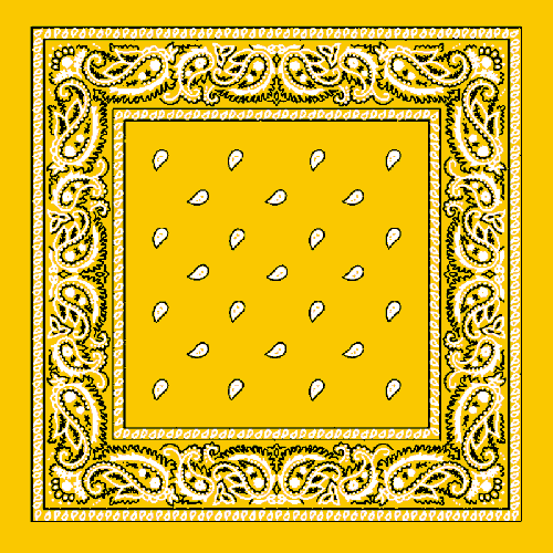 Yellow Bandana 22