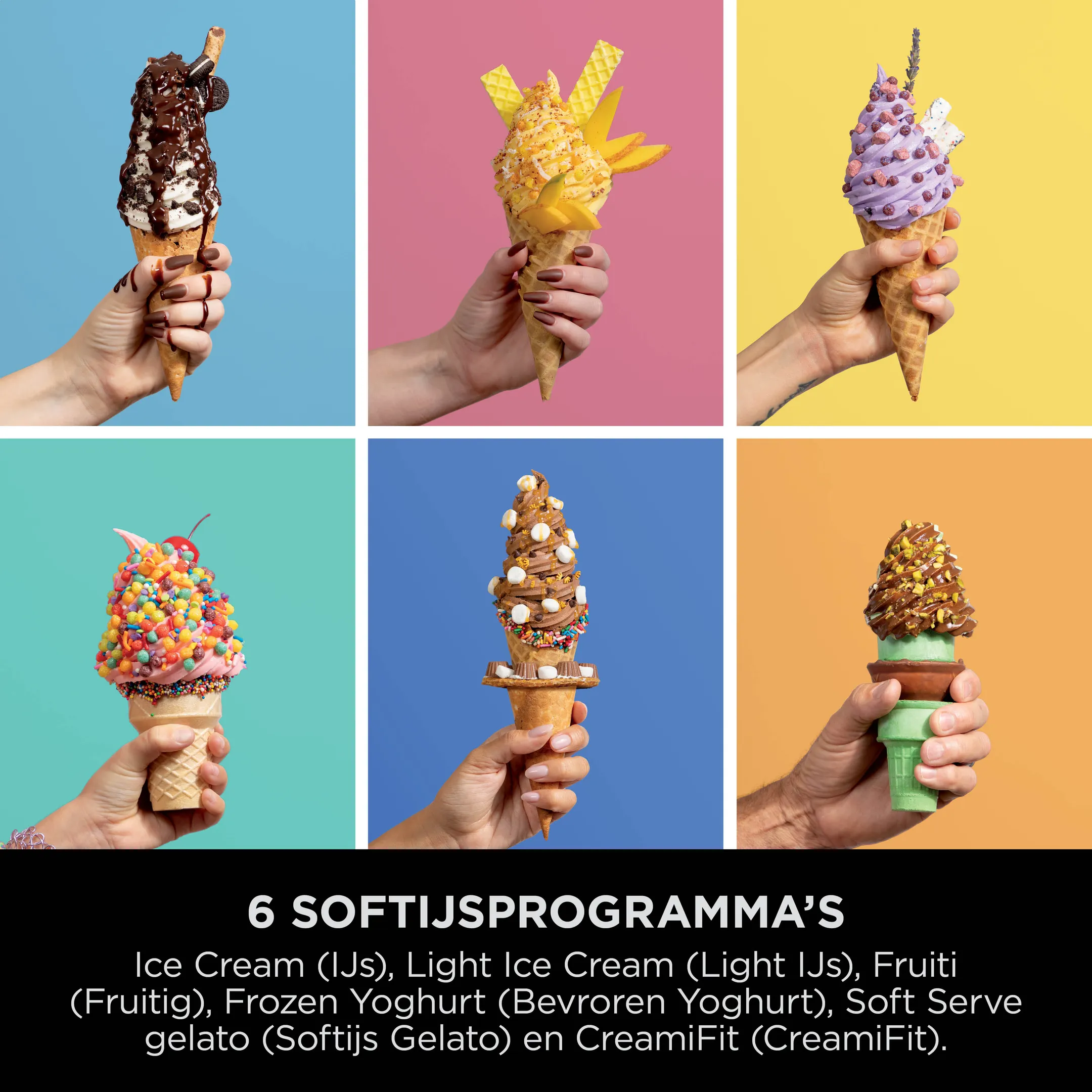 Ninja Softijs- en schepijsmachine Creami SPIN - NC701BU