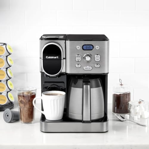 CUISINART Coffee Center® 10 Cup Thermal Coffeemaker and Single Serve Brewer: Home & Kitchen