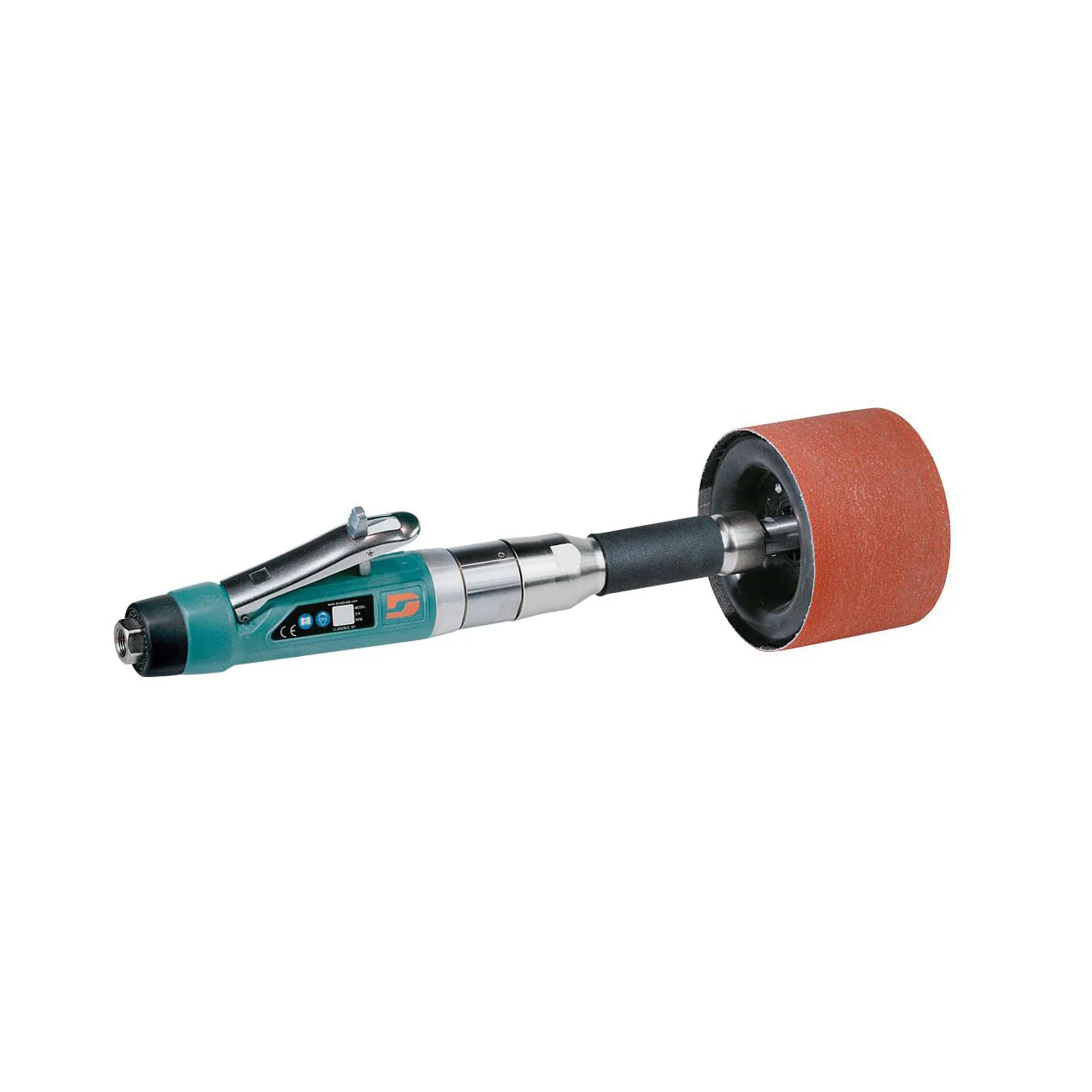 Dynabrade Dynastraight 13531  ~  Dynastraight 6 Inch Extension Finishing Tool 1 Hp Straight-Line 1800 Rpm Rear Exhaust 5/8 11 Inch Arbor