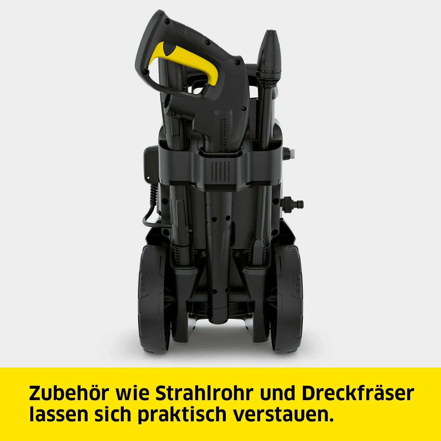 Krcher Hochdruckreiniger K 7 Premium Power Home, Druck: 180 bar, Durchfluss: 600 l/h, Flchenleistung: 60 m/h, Leistung: 3.000 W, Schlauchtrommel, mit Pistole, Dreckfrser, Strahlrohr