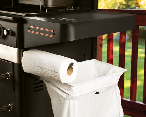 Paper Towel & Trash Bag Holder