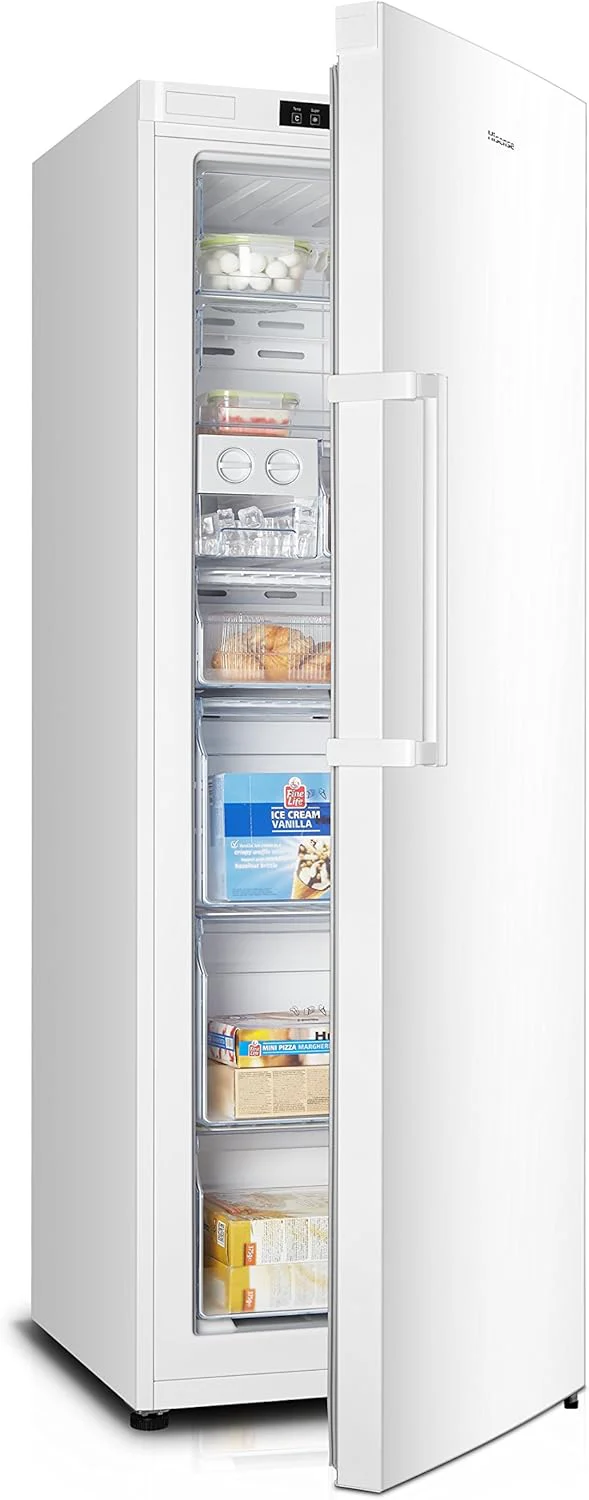 Hisense FV191N4AW2 Congelatore verticale/ Total No Frost/ Super Freeze/ Allarme porta/ Multiflow 360°/ BigBox/ 143,4 cm/ Congelatore 147 l/ 41 dB/ 205 kWh/Bianco